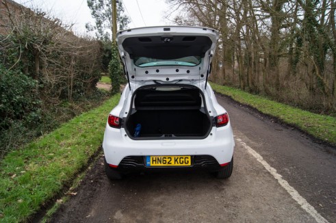 2013 Renault Clio Boot