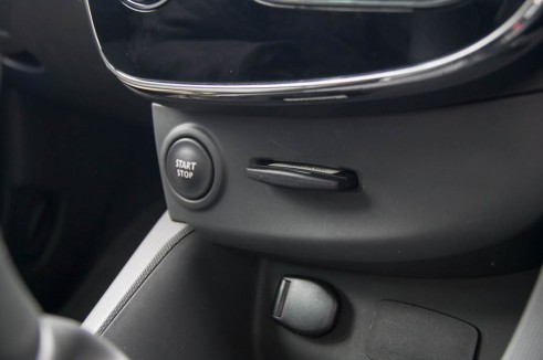 2013 Renault Clio Start Button