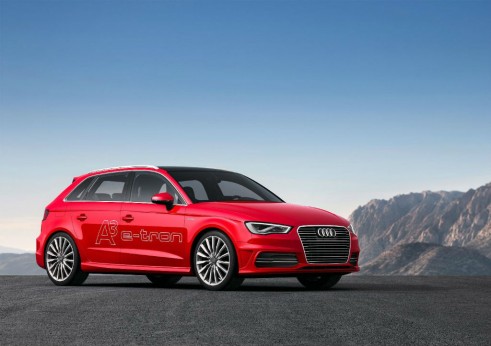 Audi A3 E-Tron Front