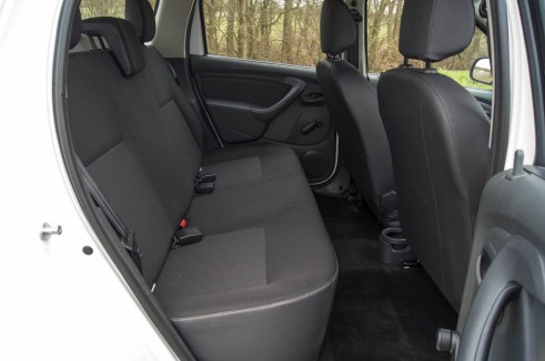 Dacia Duster Rear Seats