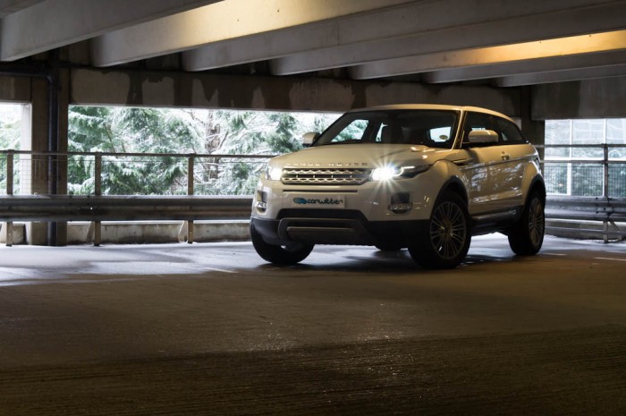 Range Rover Evoque Coupe Angle