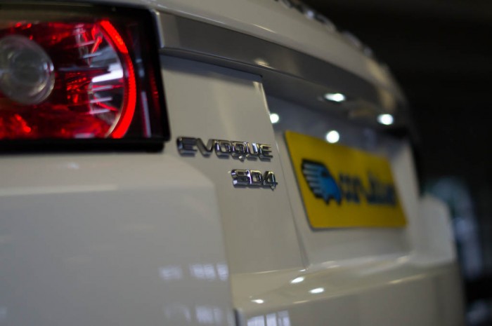 Range Rover Evoque Coupe Badge
