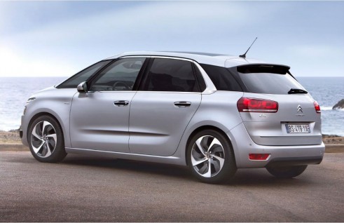 Citroen C4 Picasso Technospace Rear Angle