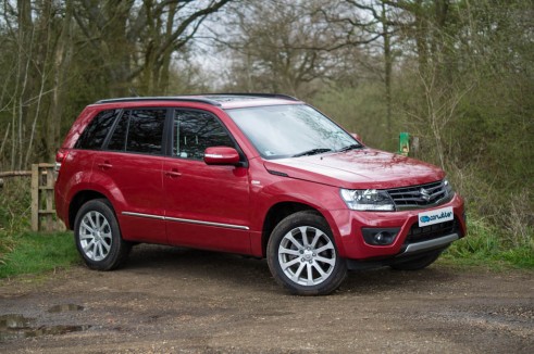 Suzuki Grand Vitara Red SX4 Side