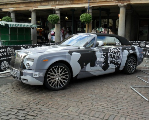 Gumball 3000 Camo Rolls Royce