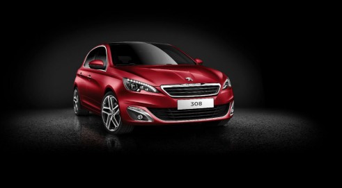 New Peugeot 208 Red Front