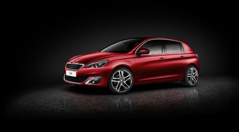 New Peugeot 208 Red Side