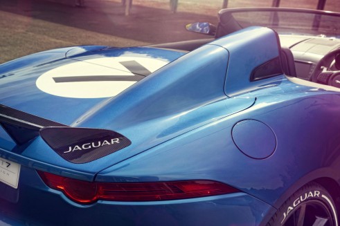 Jaguar Project 7 Rear Goodwood 2013 - carwitter