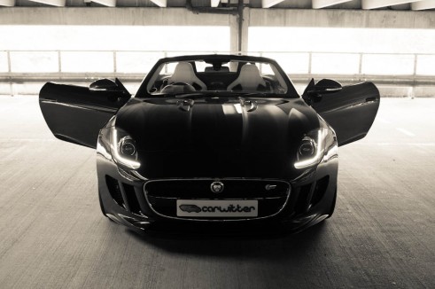 Jaguar F-Type V6 S Review Front On - carwitter