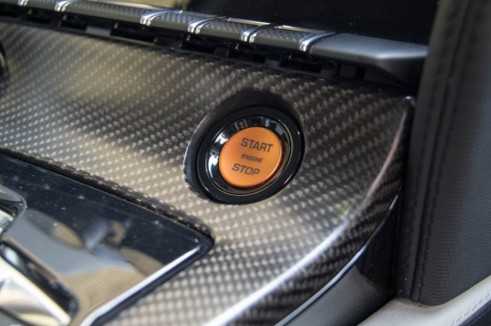 Jaguar F-Type V6 S Review Start Button - carwitter
