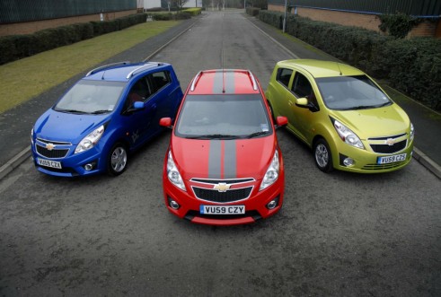 Chevrolet Spark Tag Trio - carwitter