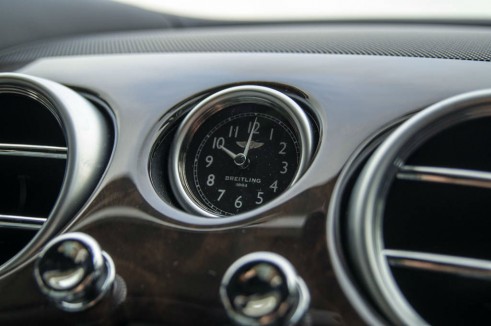 2013 Bentley Continental GT Review - Dash Clock Breitling - carwitter