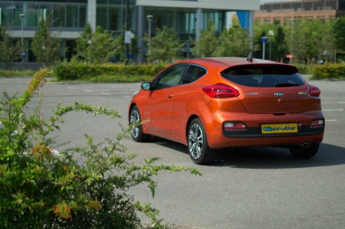 2013 Kia Proceed Review - Rear Angle - carwitter