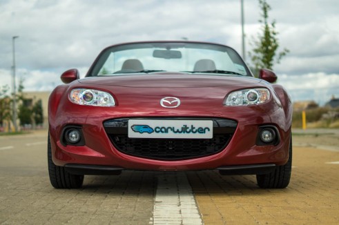 Mazda MX-5 Roadster Coupe Review - Front - Carwitter