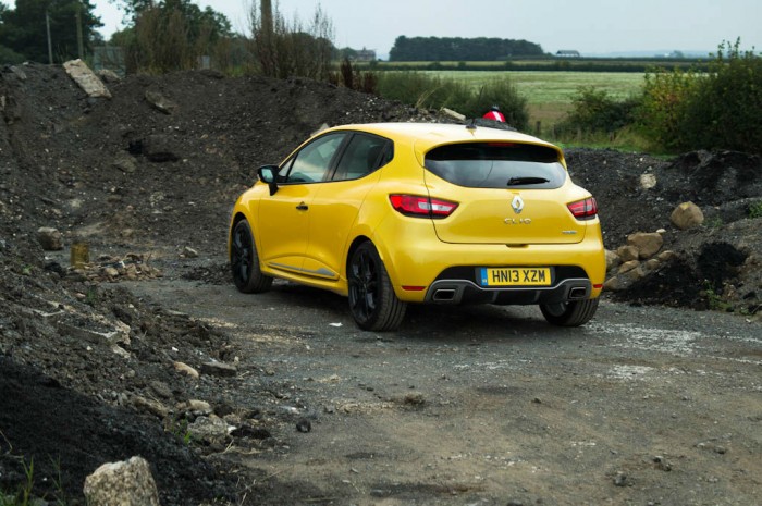 RenaultSport Clio 200 Turbo Review - Rear Angle Scenic - carwitter
