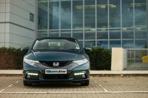 2013 Honda Civic Review - Front Close - carwitter
