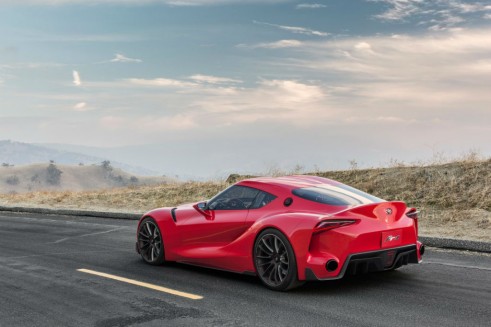 Toyota FT-1 Concept Rear Angle Close - carwitter