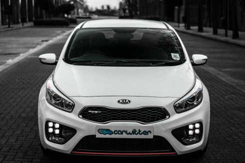 2014 Kia Pro Ceed GT Review - Front On - carwitter