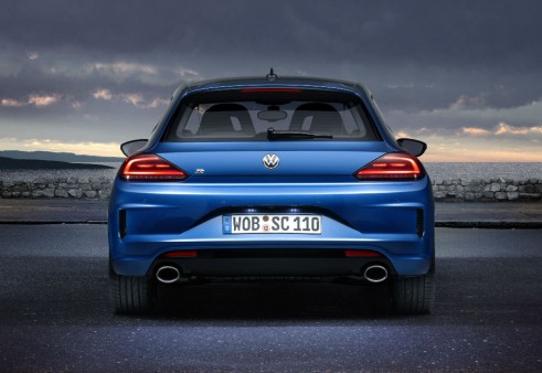 2014 VW Scirocco rear 3  - carwitter