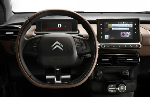 Citroen Cactus - Dashboard Steering Wheel - carwitter