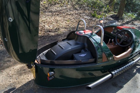 2014 Morgan 3 Wheeler Review - Boot - carwitter