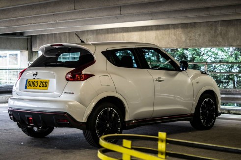 Nissan Juke Nismo Review - Rear Angle - carwitter