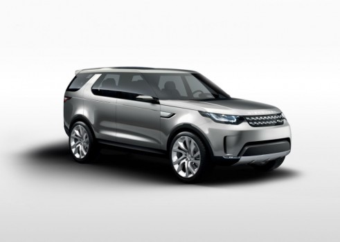 Land Rover Discovery Vision Concept Front Angle - carwitter
