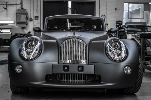 Morgan Factory Visit Tour - Aero 8 Front Close - carwitter
