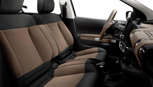 Citroen C4 Cactus Review - Front Bench Seats - carwitter
