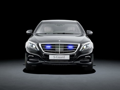 Mercedes S600 Guard front - carwitter