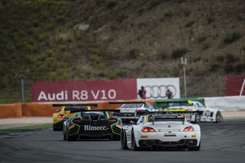 2014 Blancpain Endurance Series Nurburgring 1000 action 2 - carwitter