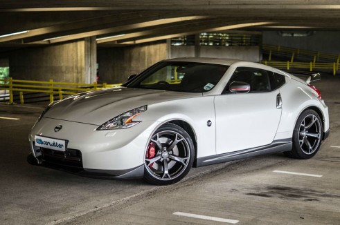 2014 Nissan 370Z NISMO Review - Front Angle Close - carwitter