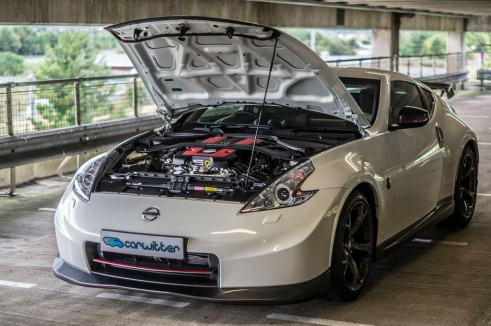 2014 Nissan 370Z NISMO Review - Front Bonnet Open - carwitter