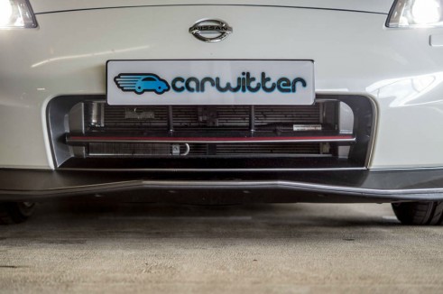 2014 Nissan 370Z NISMO Review - Front Splitter - carwitter