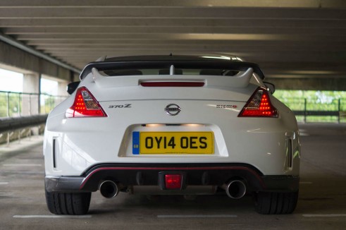 2014 Nissan 370Z NISMO Review - Rear - carwitter