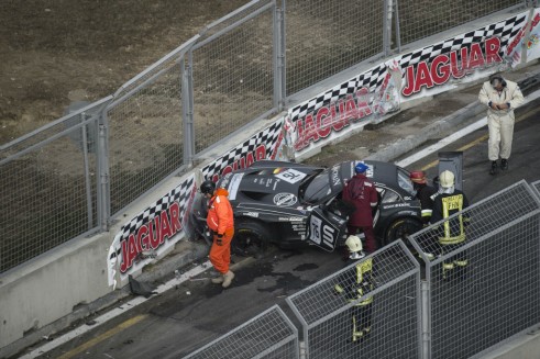 Blancpain Sprint Series Baku crash - carwitter