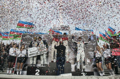 Blancpain Sprint Series Baku podium - carwitter