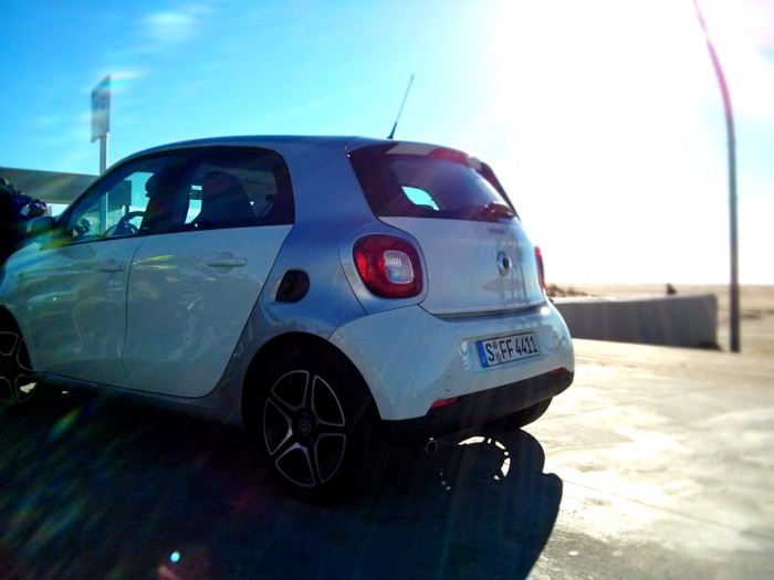 Smart, ForFour, Beach, rear, Smart Launch, 2014, Carwitter