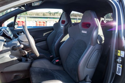 White Peugeot 208 GTI 30th Anniversary - Front Seats - carwitter