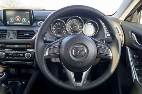 2015 Mazda 6 Review - Steering Wheel - Carwitter