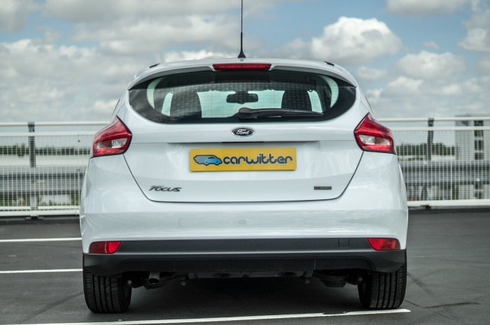 2015 Ford Focus 1 Litre EcoBoost Review - Rear - carwitter