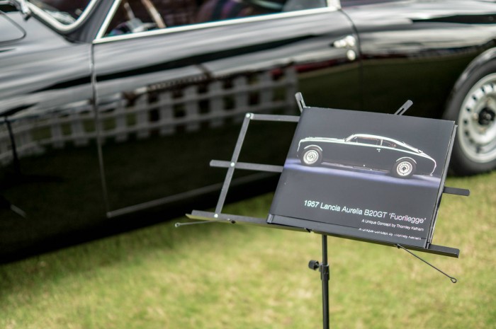 Salon Prive 2015 Review - Lancia Aurella B20GT Fuorilegge Book - carwitter