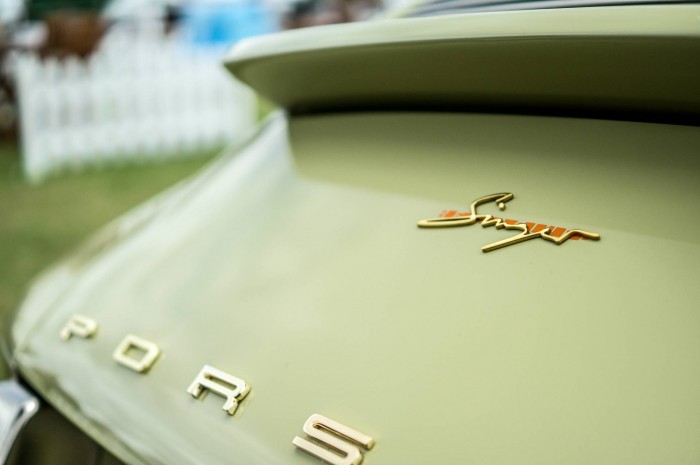 Salon Prive 2015 Review - Singer Porsche Badge - carwitter