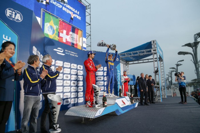 Formula E - Beijing 2015 - Podium