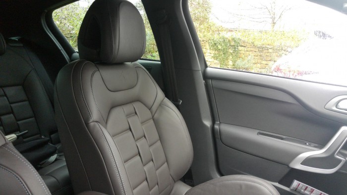2016 DS4 180 Blue HDi Review - Front Seats - carwitter