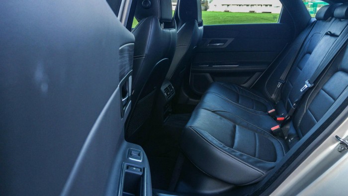 2016 Jaguar XF Review - Rear Seats - carwitter