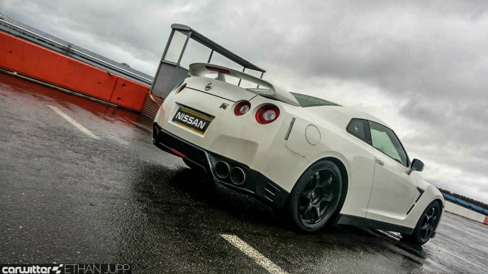 2016 Nissan GT-R Track Pack Review - Rear angle - carwitter