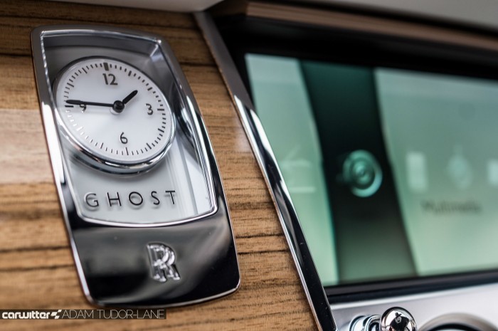2016 Rolls Royce Ghost Series 2 Review - Clock Badge - carwitter