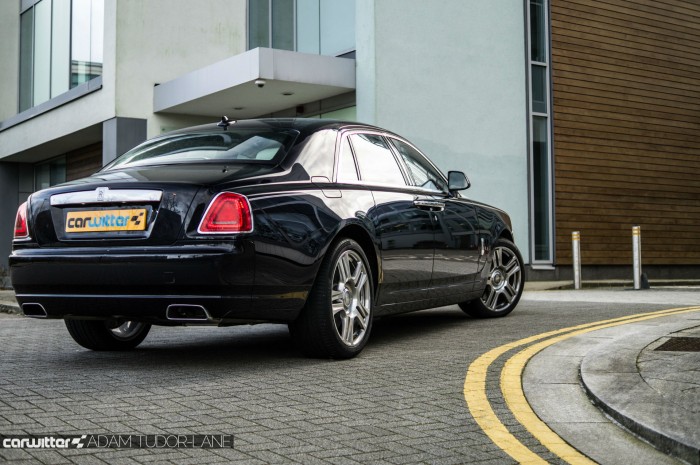 2016 Rolls Royce Ghost Series 2 Review - Rear Scene - carwitter