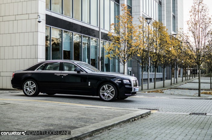 2016 Rolls Royce Ghost Series 2 Review - Side Scene - carwitter